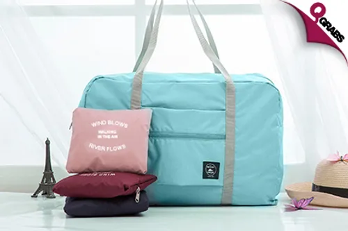 For QR29 Be a Smart Tourist with a Light weight Travel Bag - Choose from 4 Colors! (QR95 Value)